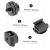 DSLR Camera Tripod Screw Adapter Hot Shoe Mount for Flash Holder Adapter for Light Stand view 2
