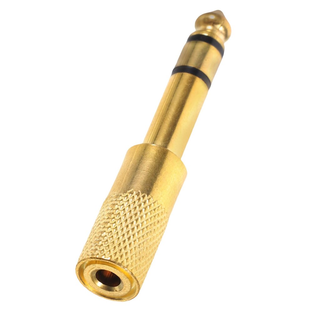 Toyvian Stereo Audio Adapter Male to Female to Adapter for Amplifier Home Audio Professional Use