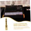 Toyvian Stereo Audio Adapter Male to Female to Adapter for Amplifier Home Audio Professional Use view 4