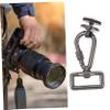 Veemoon Metal Camera Hook for Replacement Quick Release Camera Strap Buckle Screw for Belt Strap Hook view 2