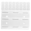 Veemoon 10Pcs Punch Free Extension Socket Holder ABS Wall Mount Brackets view 1
