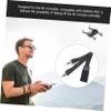Veemoon Rc Neck Lanyard Strap for Drones Compatible Comfortable Quick Release Harness Thicker Wider Straps view 3