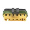 Tongkat Ruiting Store 5 Sets 6 Pin Harness Connector Car Connector Plastic Shell Domestic Socket with Terminal DJ70610-1.5-21 view 1