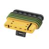 Tongkat Ruiting Store 5 Sets 6 Pin Harness Connector Car Connector Plastic Shell Domestic Socket with Terminal DJ70610-1.5-21 view 2