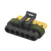 Tongkat Ruiting Store 5 Sets 6 Pin Harness Connector Car Connector Plastic Shell Domestic Socket with Terminal DJ70610-1.5-21 view 3