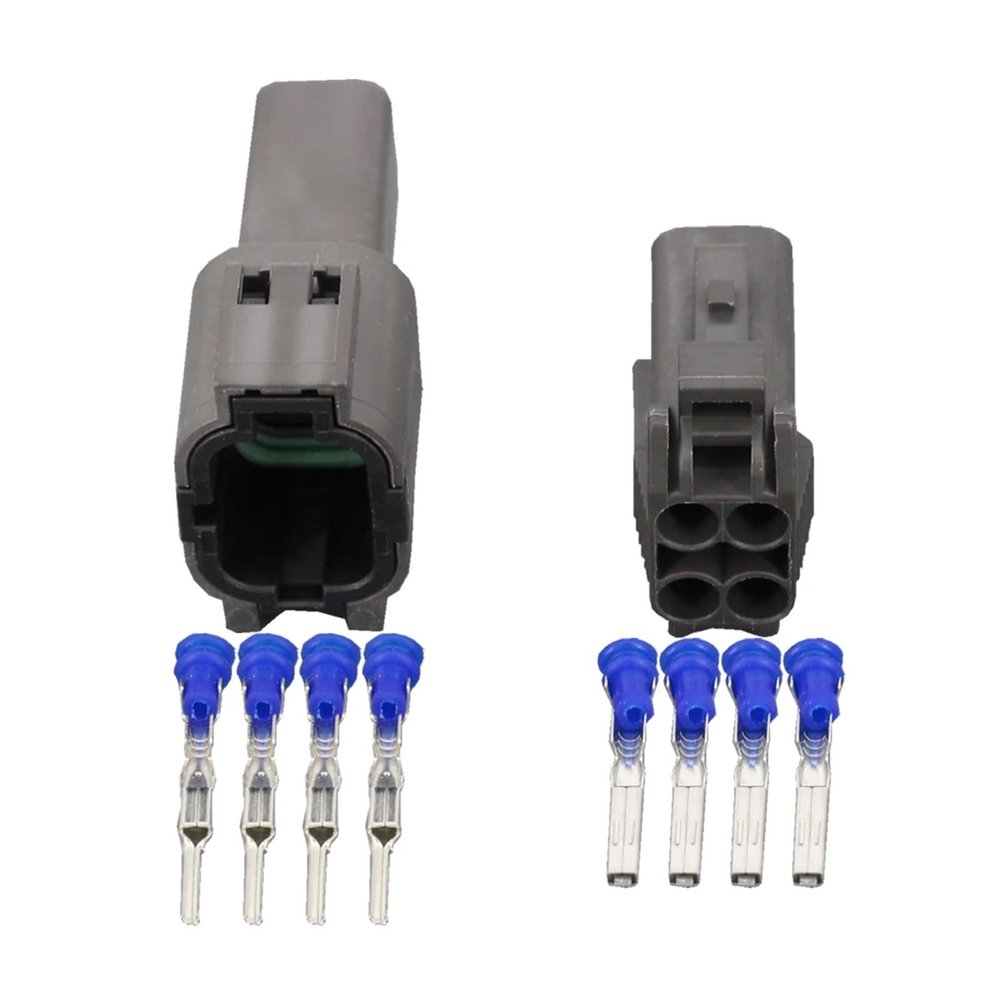 Tongkat Ruiting Store 4 Pin 1.5 Series Automotive Connector Waterproof Connector Plastic with Terminal DJ7044C-1.5-11/21 (Color : 5 Sets Male)