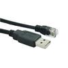 VFD-USB01 Compatible Inverter Debugging Communication Download Cable Industrial Grade Dual Chip Design 6P6C Plug 3 Meters view 2