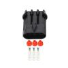 Tongkat Ruiting Store 3 Pin Jacket Car Equipped with Connectors Car Connector Terminals DJ70382A-6.3-11/21 (Size : 10 Sets) view 3