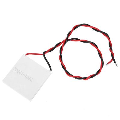 40x40mm TEC1-12702 Thermoelectric Cooler Peltier Module with Heatsink for Electronic Cooling DIY and Refrigeration Projects