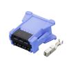 Tongkat Ruiting Store 6 Pin Blower Resistance Plug Air Conditioning Heater Resistor Plug with Terminal DJ7064-2.8-21 (Size : 10 Sets) view 2