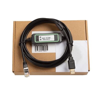 VFD-USB01 Compatible Inverter Debugging Communication Download Cable FT232RL chip Model 6P6C Plug 3 Meters