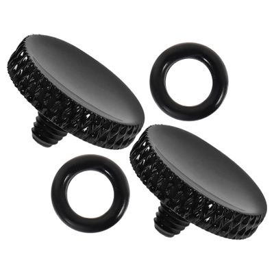 Gadpiparty 2pcs Soft Shutter Release Button for Camera Concave Design for Enhanced Stability Easy Installation for Professional Photographers and Travel Use