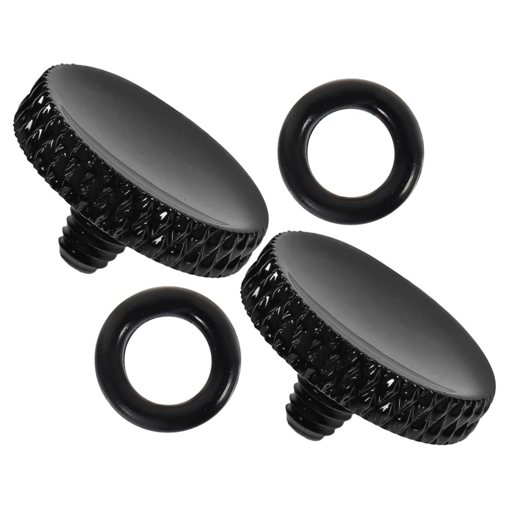 Gadpiparty 2pcs Soft Shutter Release Button for Camera Concave Design for Enhanced Stability Easy Installation for Professional Photographers and Travel Use