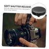 Gadpiparty 2pcs Soft Shutter Release Button for Camera Concave Design for Enhanced Stability Easy Installation for Professional Photographers and Travel Use view 2