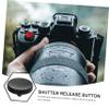 Gadpiparty 2pcs Soft Shutter Release Button for Camera Concave Design for Enhanced Stability Easy Installation for Professional Photographers and Travel Use view 3