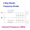 Doversky 200W + 200W Dual Woofer 490Hz Subwoofer Frequency Divider Home Theater HiFi Stereo DIY Car Audio Crossover Filter view 2