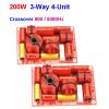 Doversky 2PCS 3-Way 4-Unit 180W 800/5000Hz Home Theater High Power Audio Crossover Filters Professional Speaker Frequency Divider view 2