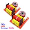 Doversky 2PCS Crossover Filters 2800Hz 2Way Audio HiFi Filter Circuit Board Stereo Speaker 2-Unit Frequency Dividers 120W view 2