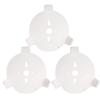 Wall Mount for M5/P7 Whole Home Mesh WiFi System, Sturdy Holder for M5 Router/P7 Sp Saving Router Wall Holder, White, 3 Pack view 1