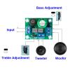2PCS 2 Way 80W Filter Circuit Treble Bass Frequency Divider Home Theater HiFi Stereo Audio DIY Speaker Crossover Filters view 2