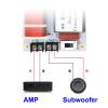 1 PCS 400W 240/270Hz Subwoofer Home Theater HiFi Bass Audio Woofer Crossover Frequency Divider view 2