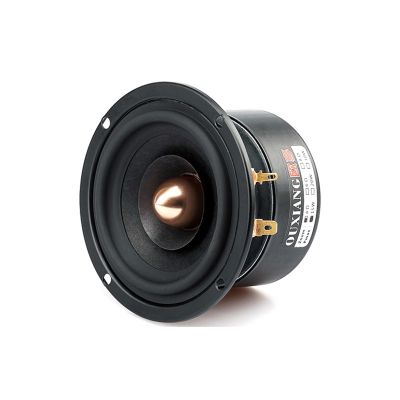 Doversky 2PCS 3 Inch 15W Full Range Audio Speakers Full-Frequency Home Theater Stereo Loudspeaker DIY HiFi Tweeter Woofer Speaker Unit (Size : 8 ohm, Color : Round)