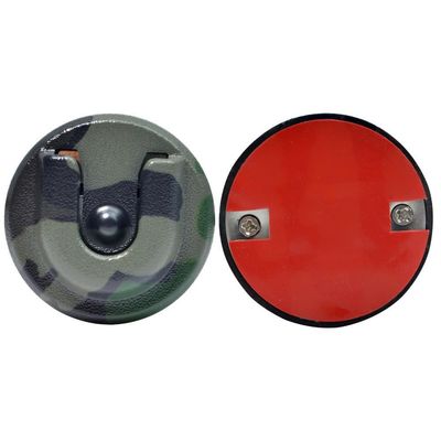 Universal Ham CB Radio Microphone Hanger, Round Knob Mic Holder Mount with Adhesive Back for Motorola HLN9073B CDM1250 CDM750 GM300 M1225 GM3688 Kenwood TK768G TK868G TM471A (Pack of 1 Camo Color)