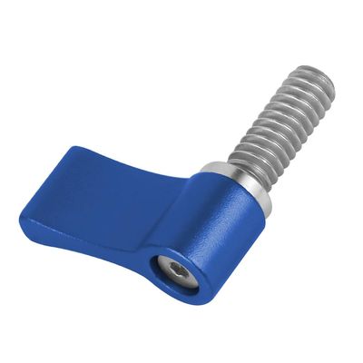 BGNing 1PCS M6 Handle Screw Bolt 17mm Length Compatible with DSLR Camera Hand Tighten Wrench Adapter Thumb Screw (1Pcs M6x17 Blue)