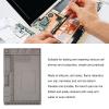 Silicone Repair Mat, 17.72 X 11.81in Heat Electronic Repair Mat, Soldering Mat with Scale and Screw Position for Soldering Iron, Phone and Computer Repair view 3