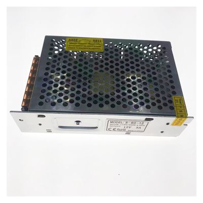 Zcera 12V5A60W Switching Power Supply LED Light bar Industrial Monitoring DC Voltage Regulator Switching Power Supply
