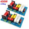 2PCS 450W 2850/2900Hz Tweeter Woofer Frequency Divider HiFi Stereo 2 Unit Filter Circuits Audio Crossover Filters view 2