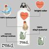200PCS Book Stickers for Kindle, Bookish & Booktok Reading Stickers for Water Bottles, Laptops, Phones - Vinyl, Waterproof for Book Lovers, Teens & Adults view 4