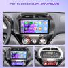 4Core 2G+64G Rimoody Android 13 Car Stereo Radio for Toyota RAV4 2001-2006, Wireless Carplay and Android Auto GPS WiFi 9 Inch Touch Screen Mirror Link Bluetooth FM/RDS EQ SWC Backup Camera view 2