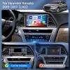 2+64G Android 15 Car Stereo for Hyundai Sonata 2015-2017 Wireless Apple CarPlay Android Auto,9 inch Touch Screen Radio Upgrade WiFi Bluetooth GPS FM RDS+Free AHD Backup Cam view 2