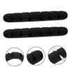 DOITOOL 2pcs Cable Management Clips Design for Under Desk Soft Adhesive Cord Organizer for USB and Headphone Cables Durable and Easy to Install view 2