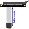 ADTLINK PCIe 4.0/3.0 x4 M.2 NGFF NVMe Key M Extender Cable to PCIE x16 Graphics Card Riser Adapter 16x PCI-e PCI-Express for M2 2230 2242 2260 2280 (50cm, K43SW 4.0) view 4