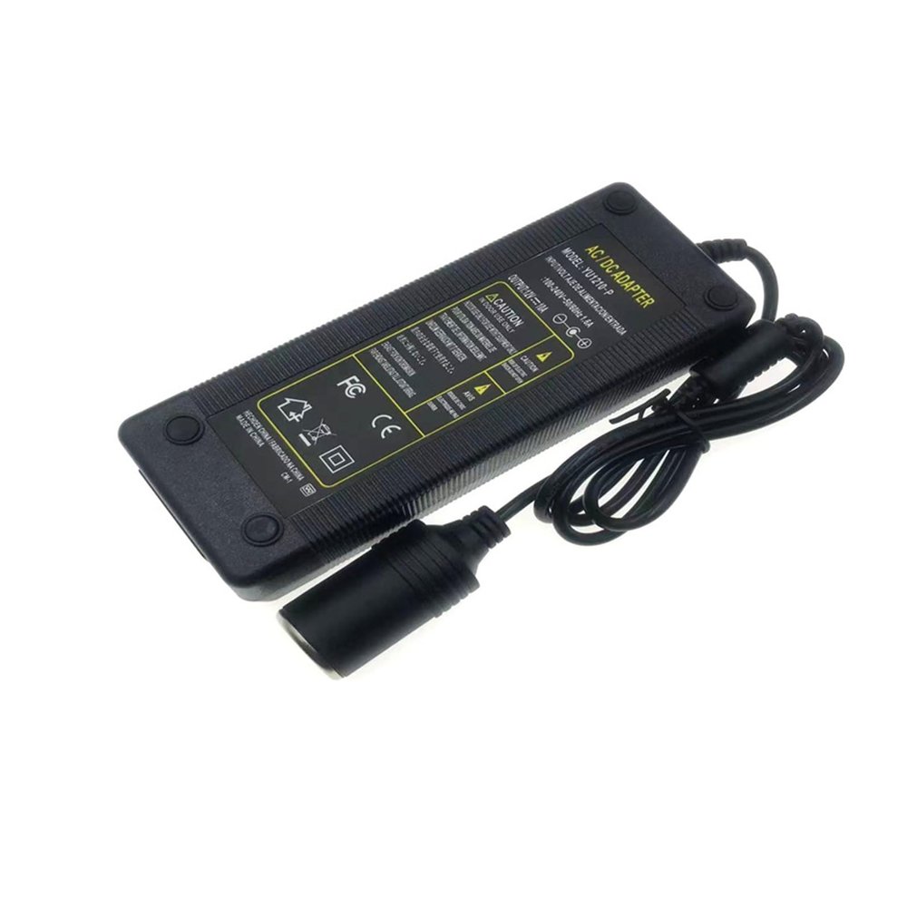 ZCERA Car Power Adapter Cigarette Lighter Power Supply 220V to 12V10A120W with Vacuum Cleaner car Refrigerator