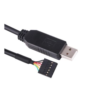 USB Serial Adapter Download Cable CP2102 RS232 3.3V T-T-L U-A-R-T Converter 6Pin 2.54mm Pitch Debug Terminal