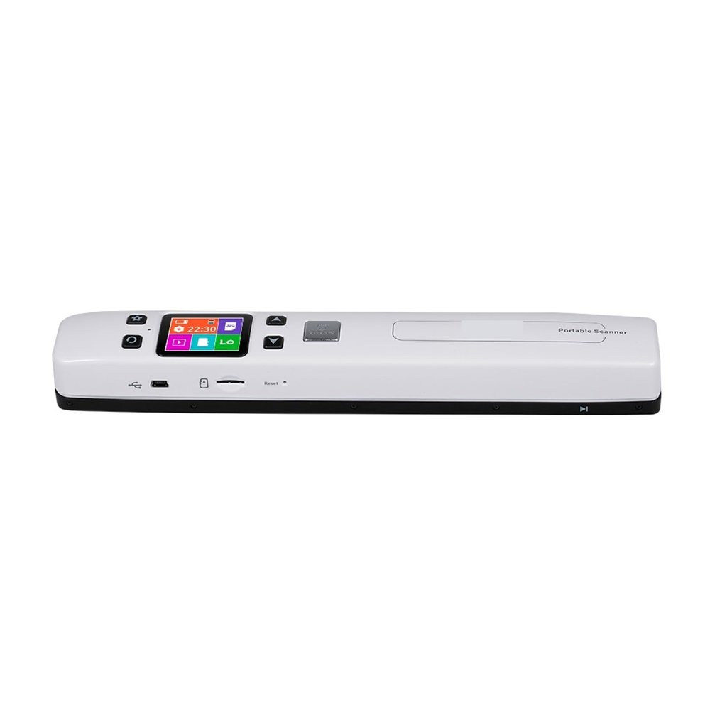 Document Scanners, Mini 1050DPI Portable Handheld Scanner, Support TF Card Max 32GB Photo JPEG PDF Color Scanning Receipts Books A4 Document
