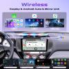 4Core 4G+64G Android 15 Car Radio for Toyota RAV4 2001-2006, Rimoody Car Stereo Wireless Carplay Andorid auto Mirror Link 9'' INCELL Touchscreen GPS WiFi Bluetooth 5.0 FM/RDS EQ-32 SWC Backup Camera view 2