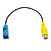 Unifizz Antenna Adapter Cable 20.5cm Fakra Z Male to SMA Male for Car Stereo Android Head Unit GPS FM AM Radio Sirius XM Satellite Radio 4G LTE TEL Telematics Bluetooth Module, Black view 1