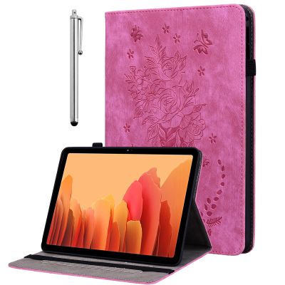 KEFBWAO Case for Lenovo Idea Tab 11'' 2025(TB335F/TB336F)/Lenovo Tab M11 2024 (TB-330FU/TB-331FC), Multi-Angle Flip PU Leather Protective Cover with Pen Holder and Stand Function, Rose