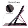 KEFBWAO Case for Lenovo Idea Tab 11'' 2025(TB335F/TB336F)/Lenovo Tab M11 2024 (TB-330FU/TB-331FC), Multi-Angle Flip PU Leather Protective Cover with Pen Holder and Stand Function, Rose view 4