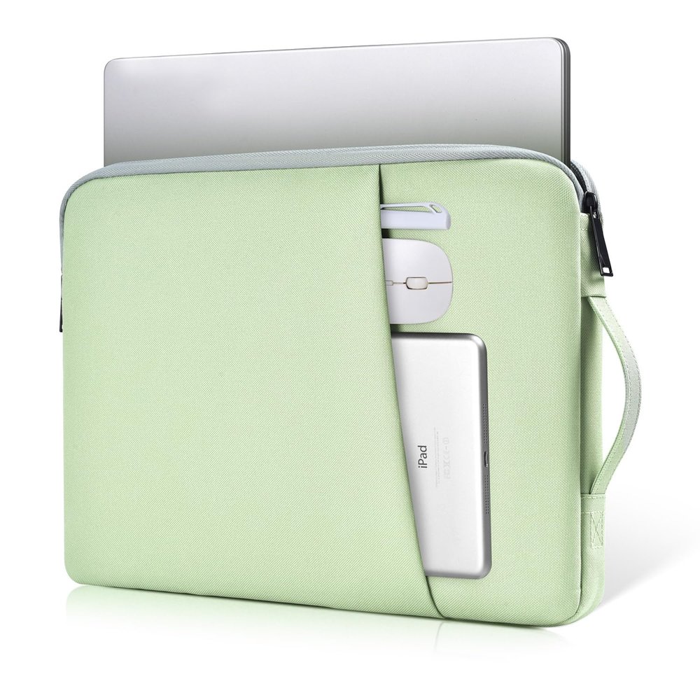 14 Inch Laptop Case Computer Sleeve for HP Lenovo Acer Dell Chromebook/Stream/Aspire 3, Lenovo IdeaPad/ThinkPad, ASUS Chromebook/Vivobook Go, Dell Latitude 7490 Bag, Green