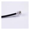 RJ12 6p6c Female to Male Telephone Panel Mount L-a-n Network Ethernet Extension Cable 15cm view 2