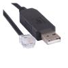 LX200 Serial RS232 Telescope USB to RJ11 RJ12 6P4C Cable I/O Hand Control Connect PC and Your Device (Size : 3.2ft, Color : ESD Package) view 2
