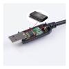 LX200 Serial RS232 Telescope USB to RJ11 RJ12 6P4C Cable I/O Hand Control Connect PC and Your Device (Size : 3.2ft, Color : ESD Package) view 4