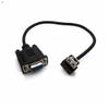 RS232 DB9 Female to USB 2.0 A Female Serial Cable Adapter Converter 8" Inch 25cm view 1