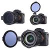 ziaoou ND Quick Release Switch Bracket Lens Filter for DSLR Camera Photography Lens Bracket 77MM, Black, 324418A4 view 4