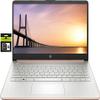 hp 14" Laptop Stream Ultral Light for Students and Business, Quad-core Intel Celeron Processor, 8GB RAM, 256GB Storage (128GB eMMC+128GB Ghost Manta SD Card), 1 Year Office 365, HDMI, Win 11 view 1